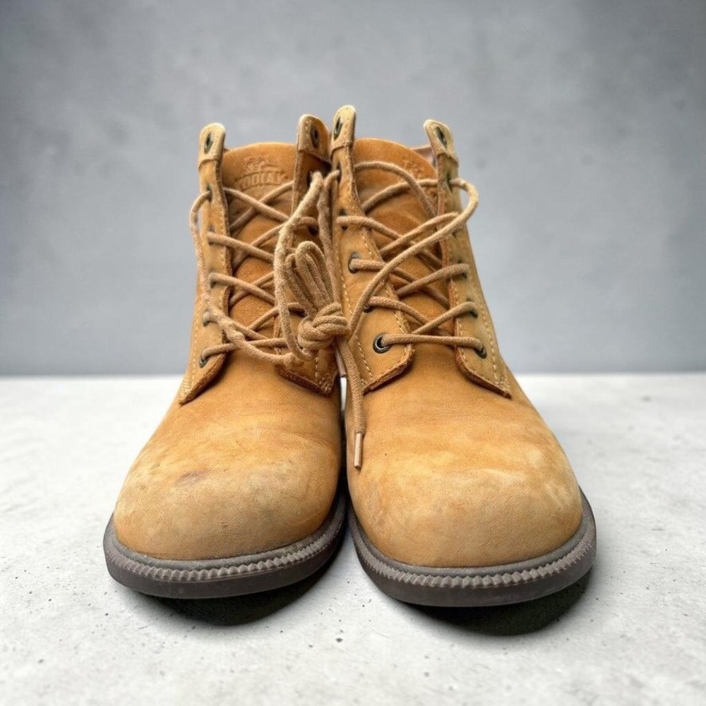 Kodiak Original Women's 8 Tan Waterproof Leather Ankle Boots Thinsulate